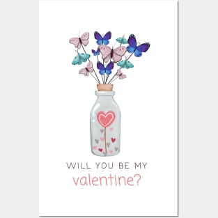 Valentine's Day || Will you be my valentine? Posters and Art